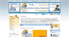 Desktop Screenshot of hypnotherapy.co.za